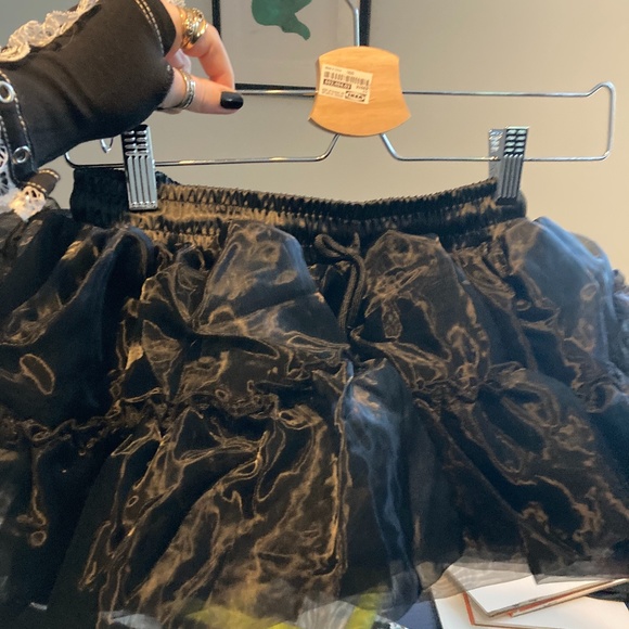 SOLD DARK IN LOVE TUTU SKIRT PETTICOAT - Picture 2 of 3